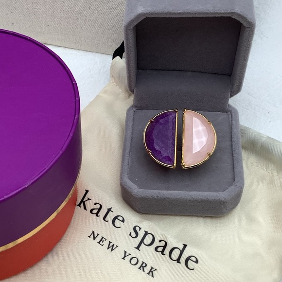 Kate Spade Open Concept Art glass ring - Picture 6 of 8